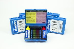 Kit colorimétrico para la medición de cloro total y pH en piscinas